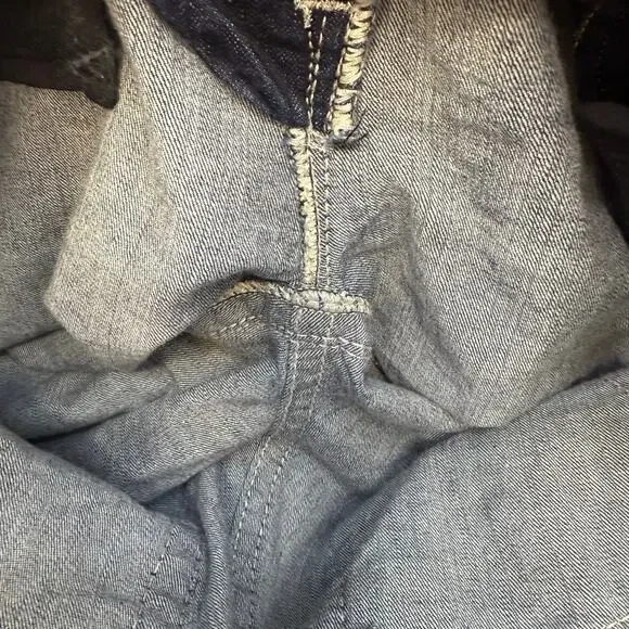 Miss Me Jeans Women's 28x33 (6) Dark Blue Mid Rise Boot Embellished Bling EUC - Picture 7 of 14